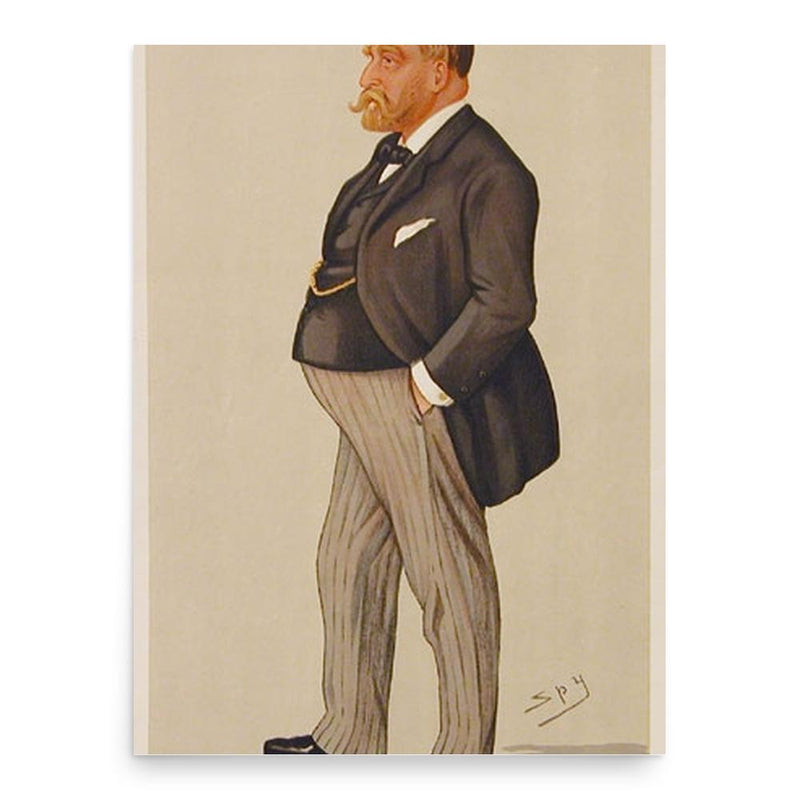 Christopher Wyndham Wilson poster print, in size 18x24 inches.