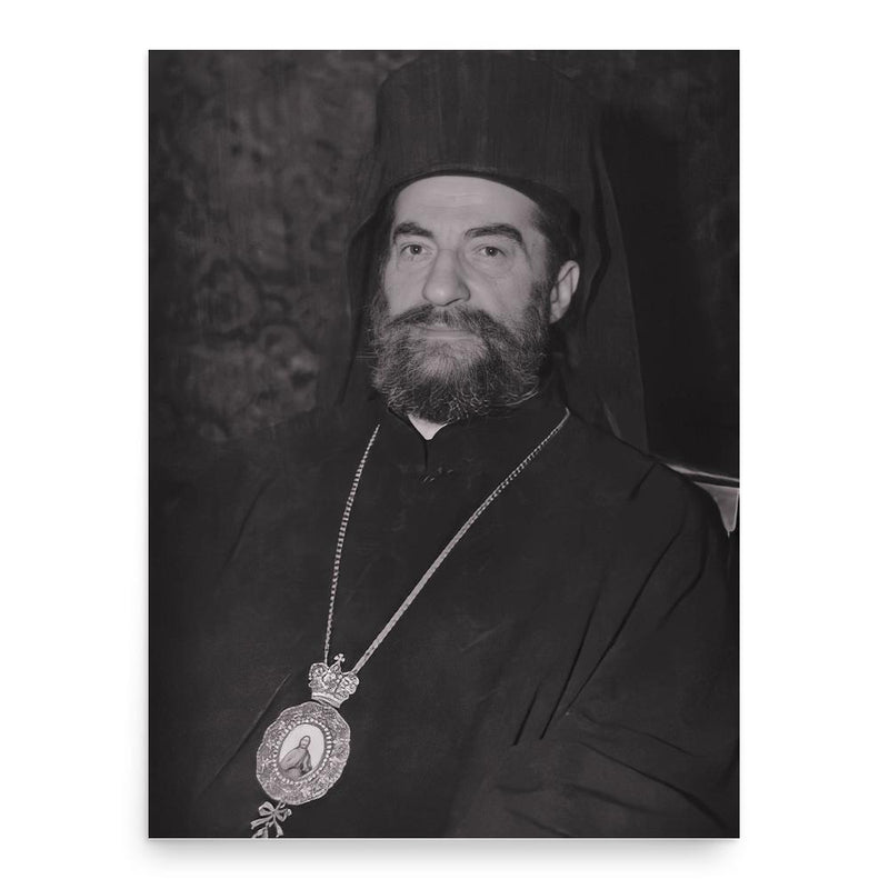 Christopher of Albania poster print, in size 18x24 inches.