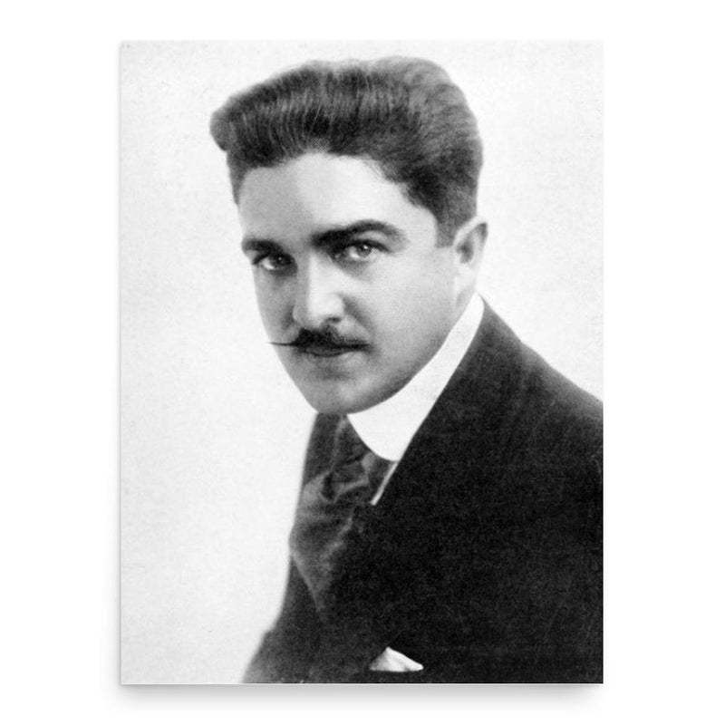 Christy Cabanne poster print, in size 18x24 inches.