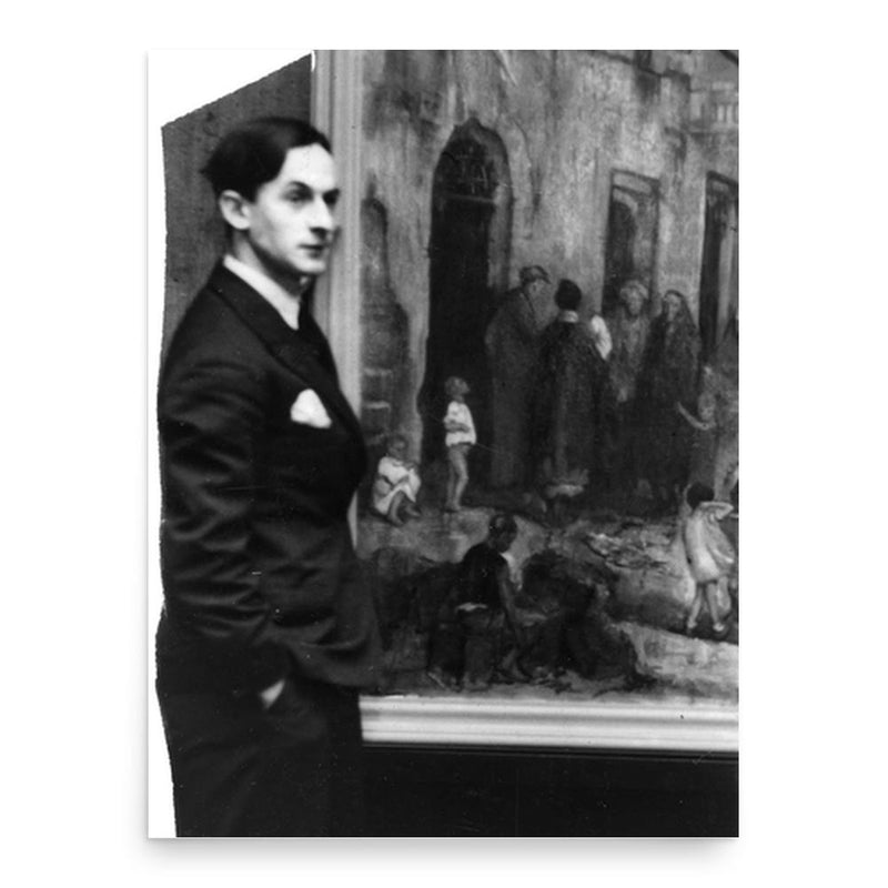 Chrix Dahl poster print, in size 18x24 inches.