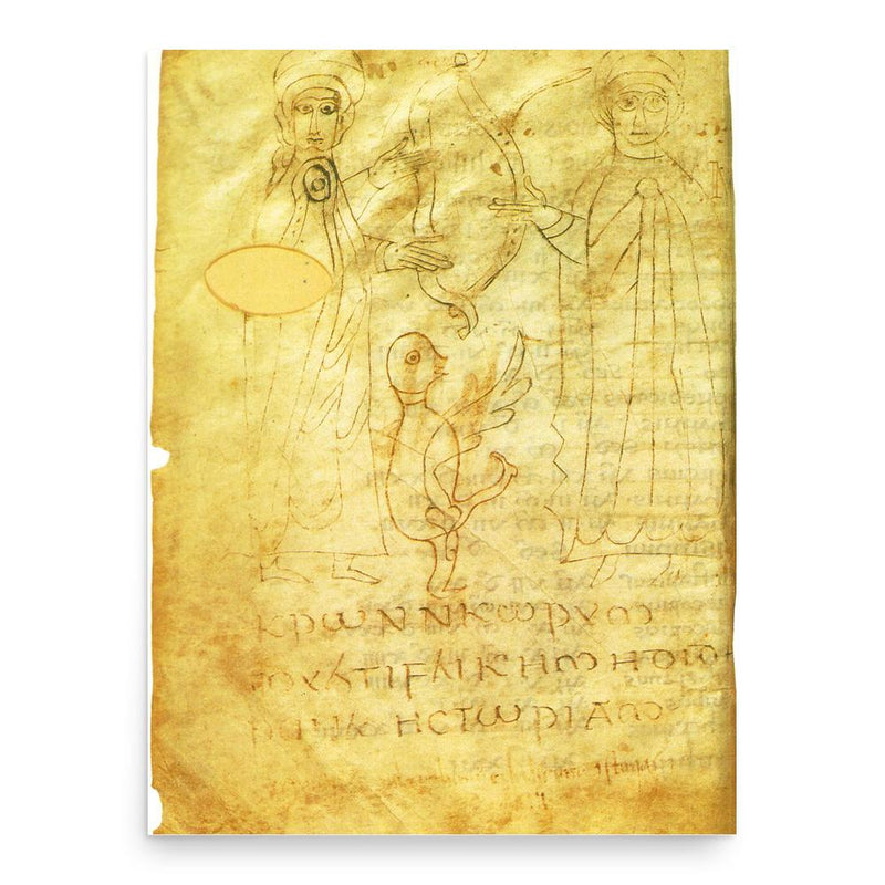 Chronicle of Fredegar poster print, in size 18x24 inches.