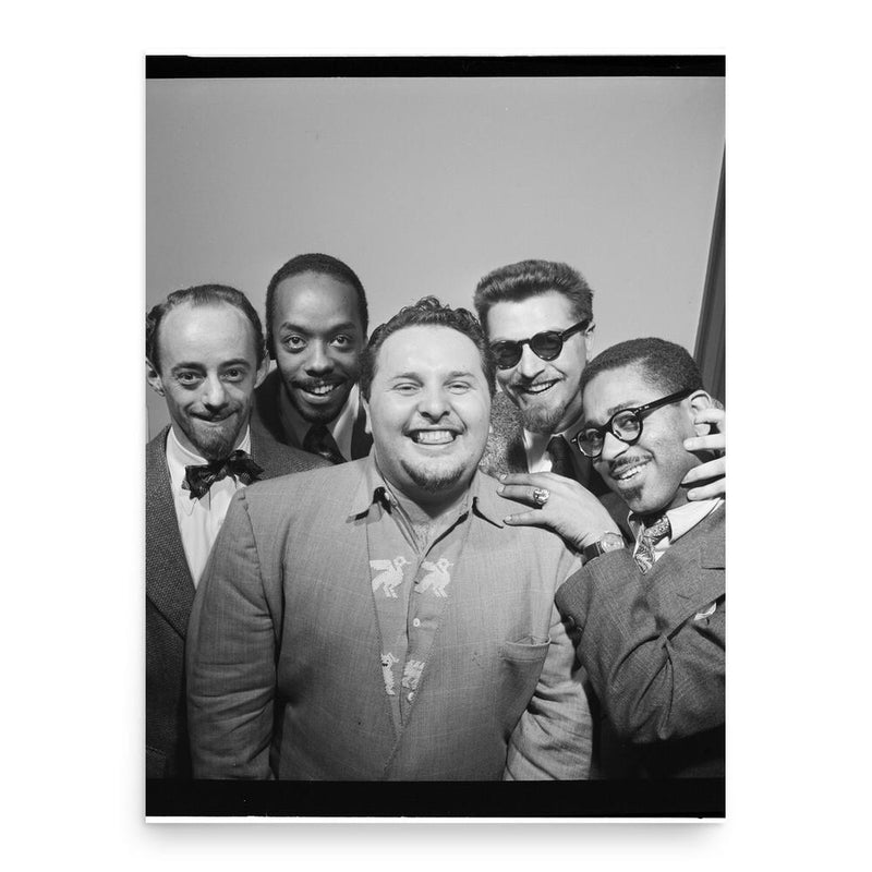 Chubby Jackson poster print, in size 18x24 inches.