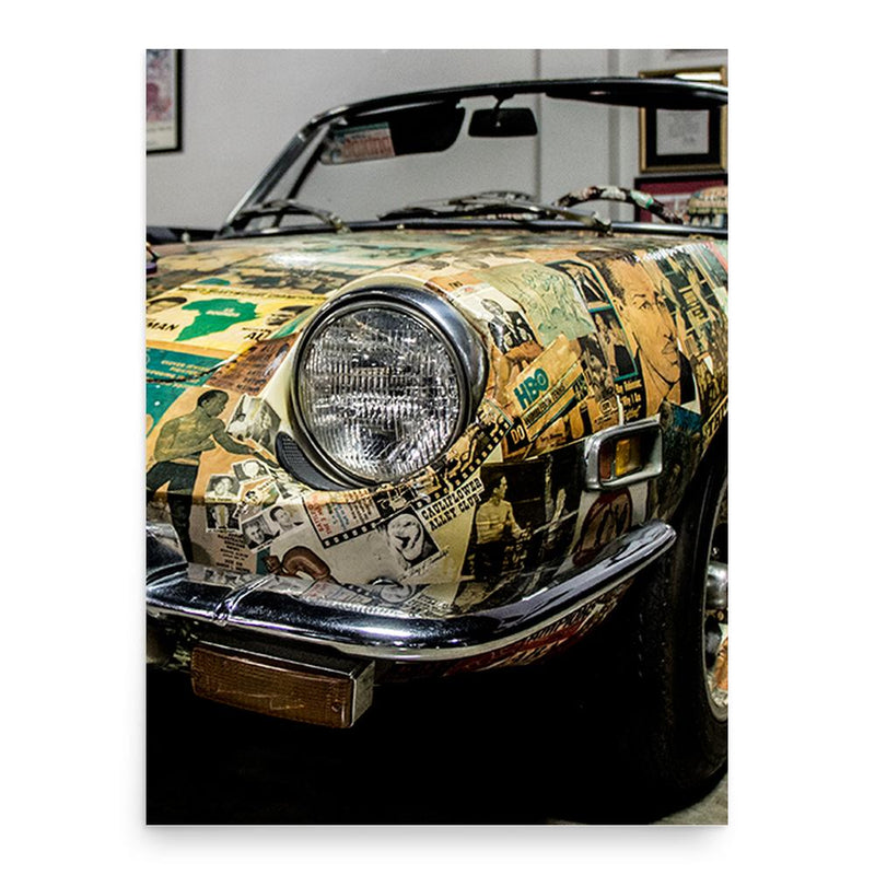 Chuck Bodak poster print, in size 18x24 inches.