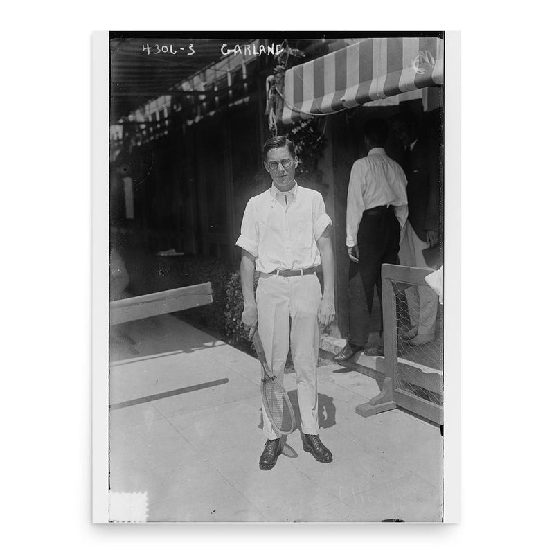 Chuck Garland poster print, in size 18x24 inches.