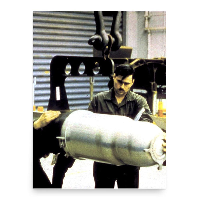 Chuck Hansen poster print, in size 18x24 inches.