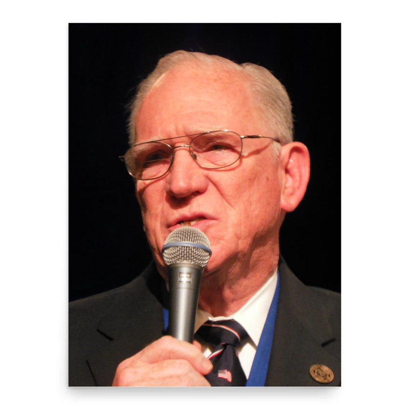 Chuck Missler poster print, in size 18x24 inches.