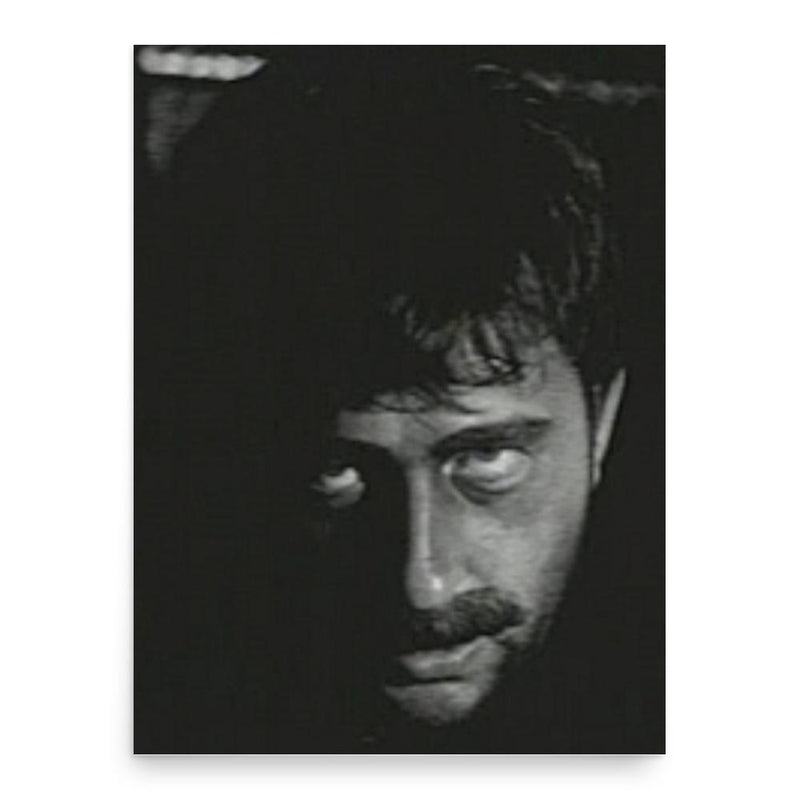 Chuck Niles poster print, in size 18x24 inches.