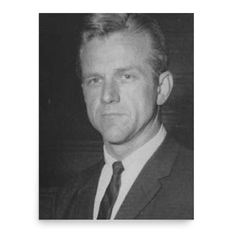 Chuck Noe poster print, in size 18x24 inches.