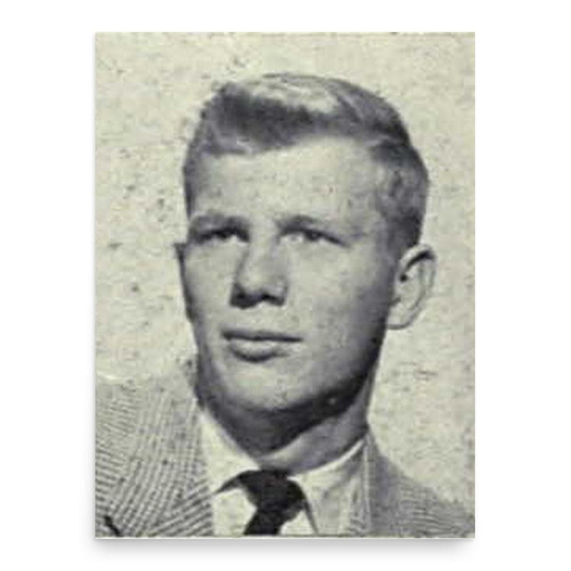 Chuck Ortmann poster print, in size 18x24 inches.