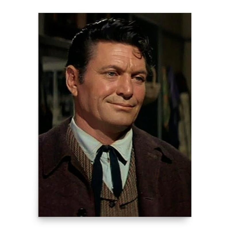 Chuck Roberson poster print, in size 18x24 inches.