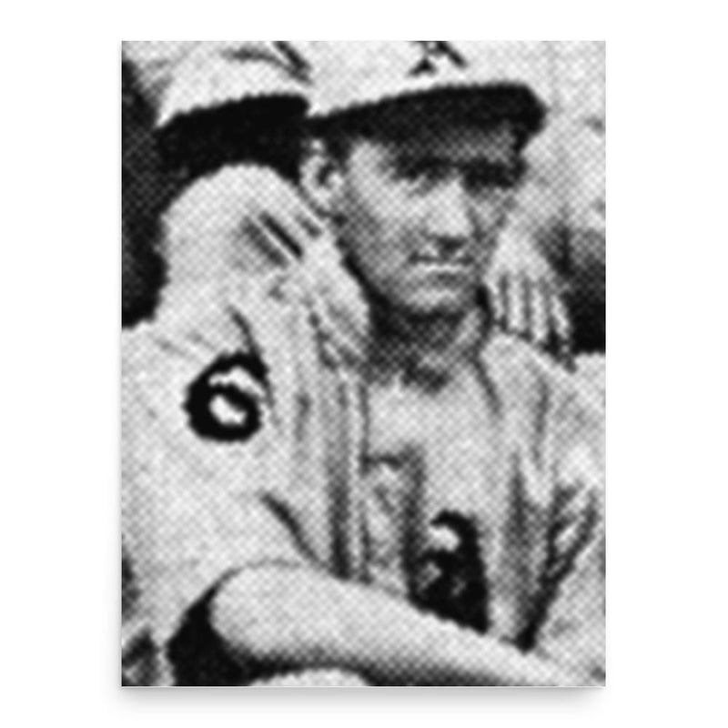 Chuck Tompkins poster print, in size 18x24 inches.