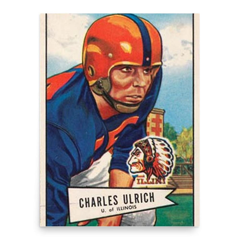 Chuck Ulrich poster print, in size 18x24 inches.