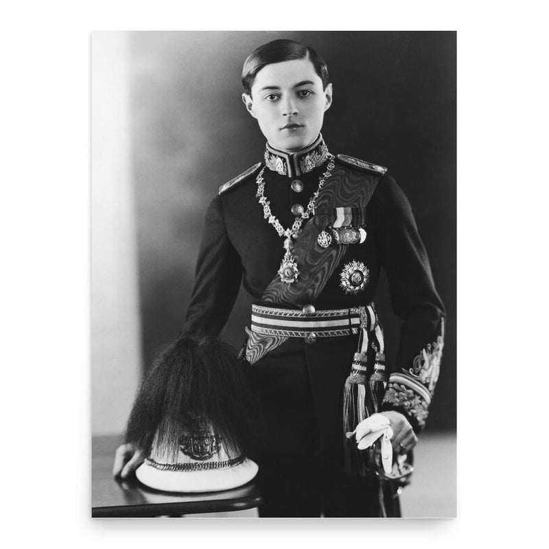 Chula Chakrabongse poster print, in size 18x24 inches.