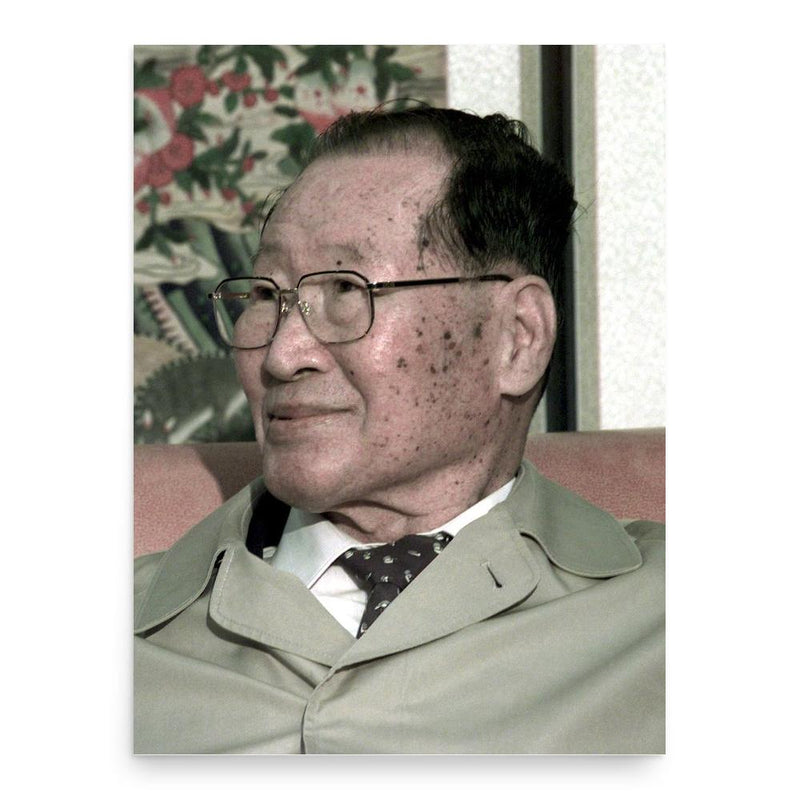 Chung Ju-yung poster print, in size 18x24 inches.