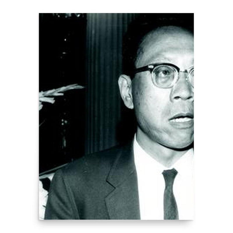 Chung Kai-lai poster print, in size 18x24 inches.