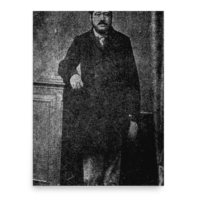 Cilibi Moise poster print, in size 18x24 inches.