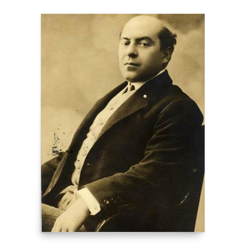 Cincinat Pavelescu poster print, in size 18x24 inches.