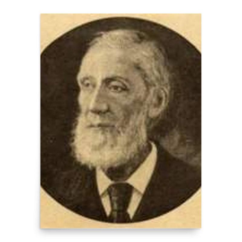 Cirilo Villaverde poster print, in size 18x24 inches.