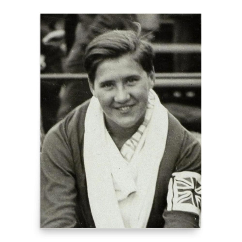 Cissie Stewart poster print, in size 18x24 inches.