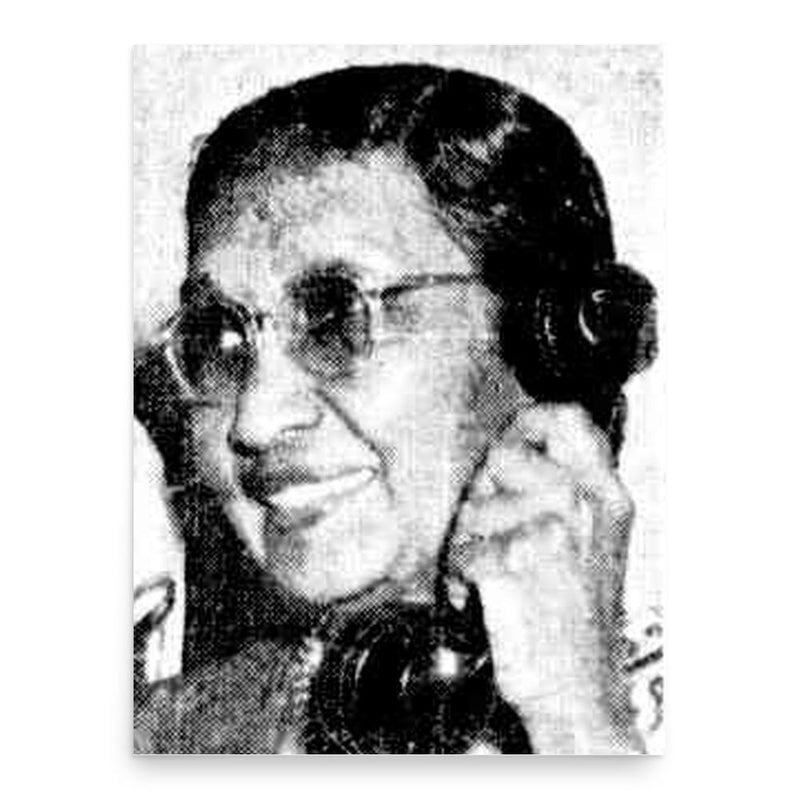 Cissy Cooray poster print, in size 18x24 inches.