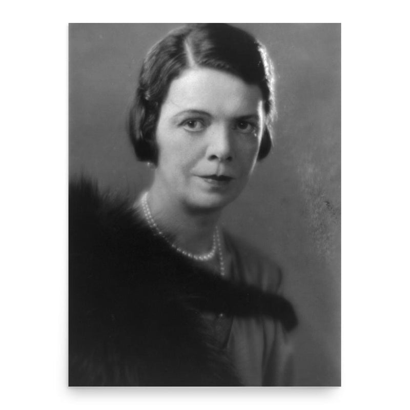 Cissy Patterson poster print, in size 18x24 inches.