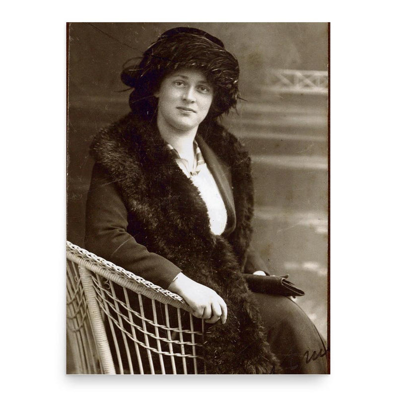 Cissy van Marxveldt poster print, in size 18x24 inches.