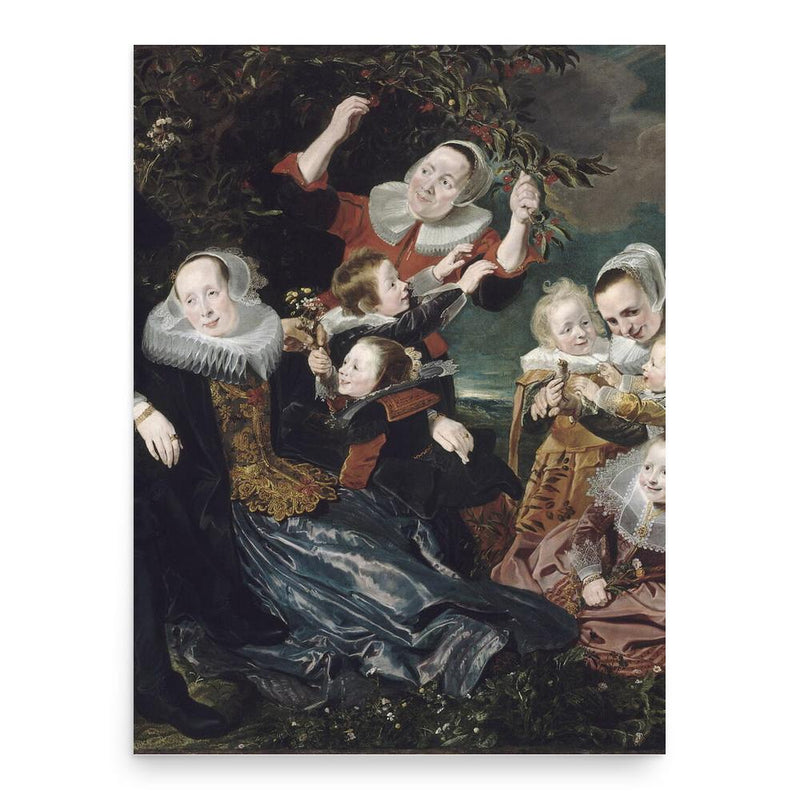 Claes van Beresteyn poster print, in size 18x24 inches.