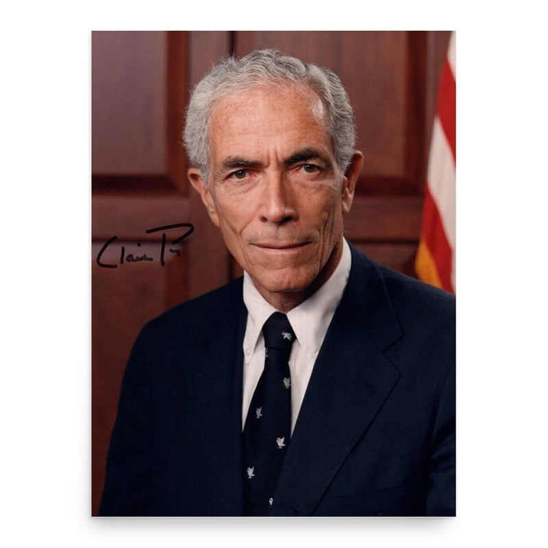 Claiborne Pell poster print, in size 18x24 inches.