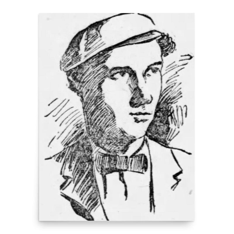 Clair Kenamore poster print, in size 18x24 inches.