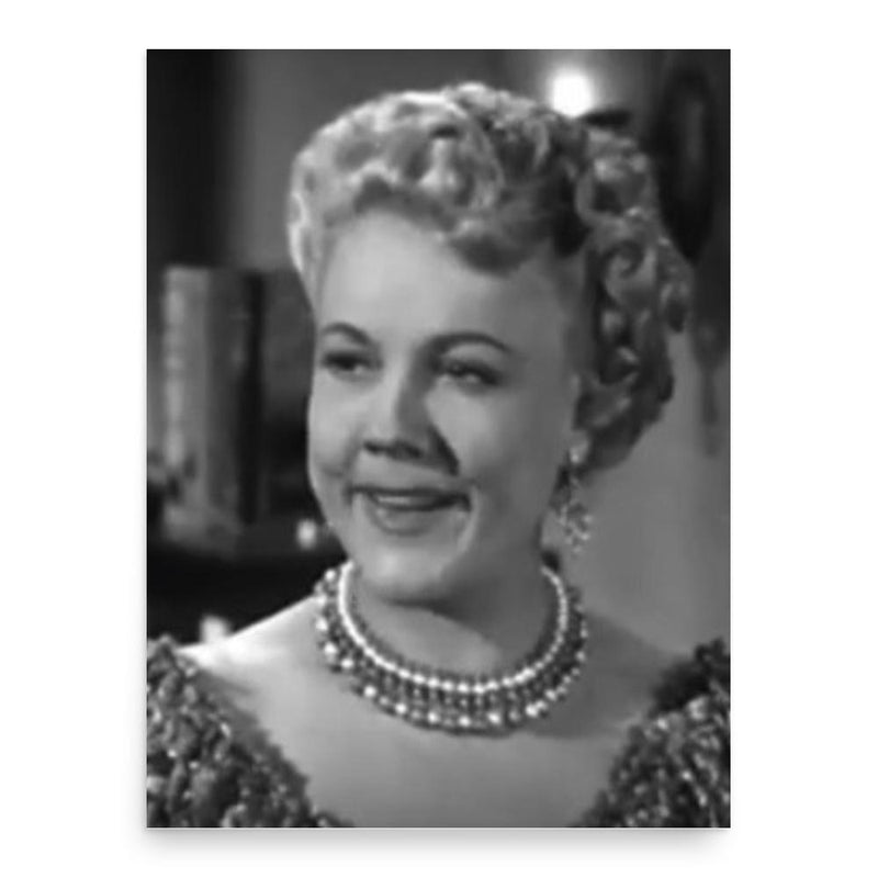 Claire Carleton poster print, in size 18x24 inches.