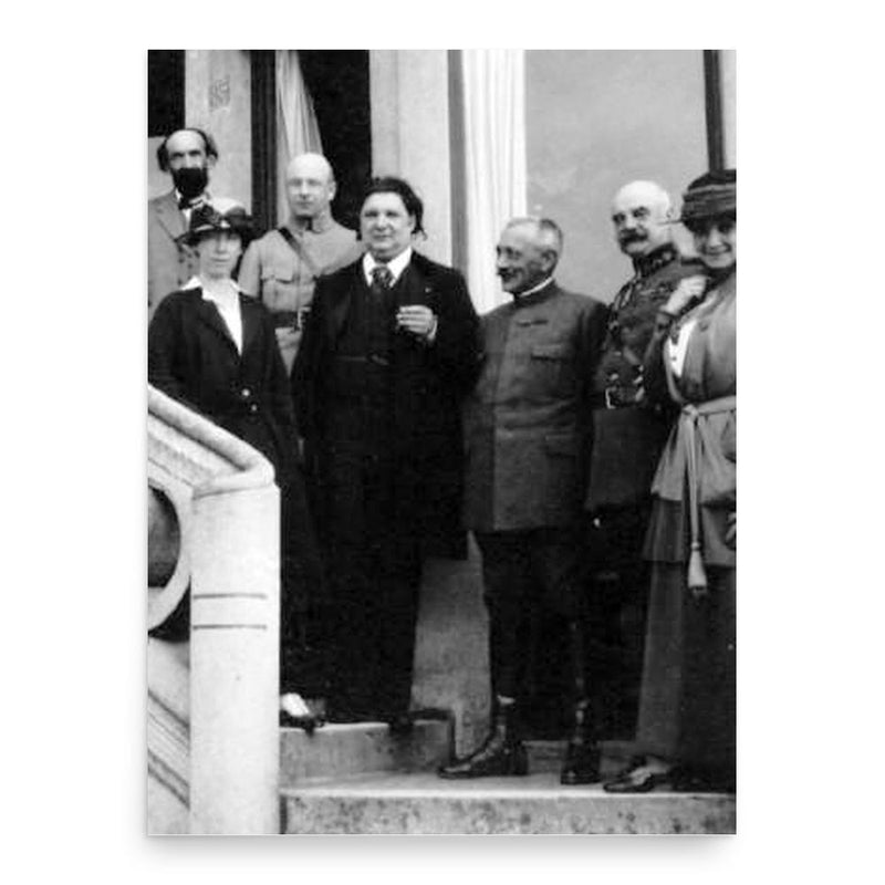 Claire Croiza poster print, in size 18x24 inches.