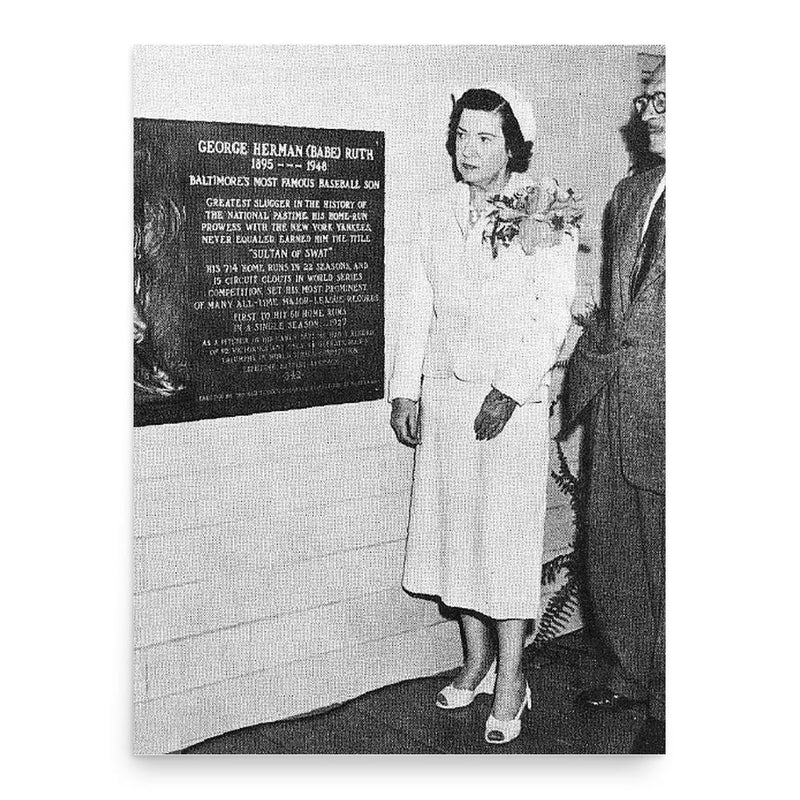 Claire Merritt Ruth poster print, in size 18x24 inches.