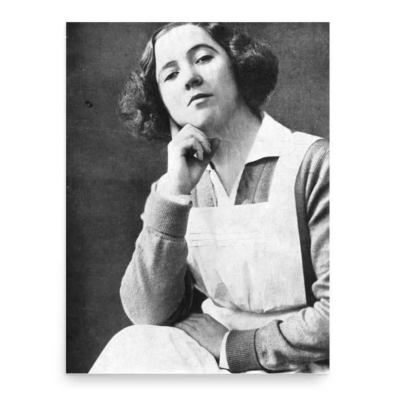 Claire Waldoff poster print, in size 18x24 inches.