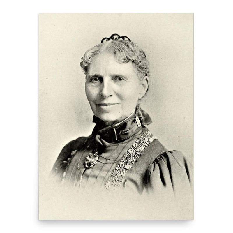 Clara Barton poster print, in size 18x24 inches.