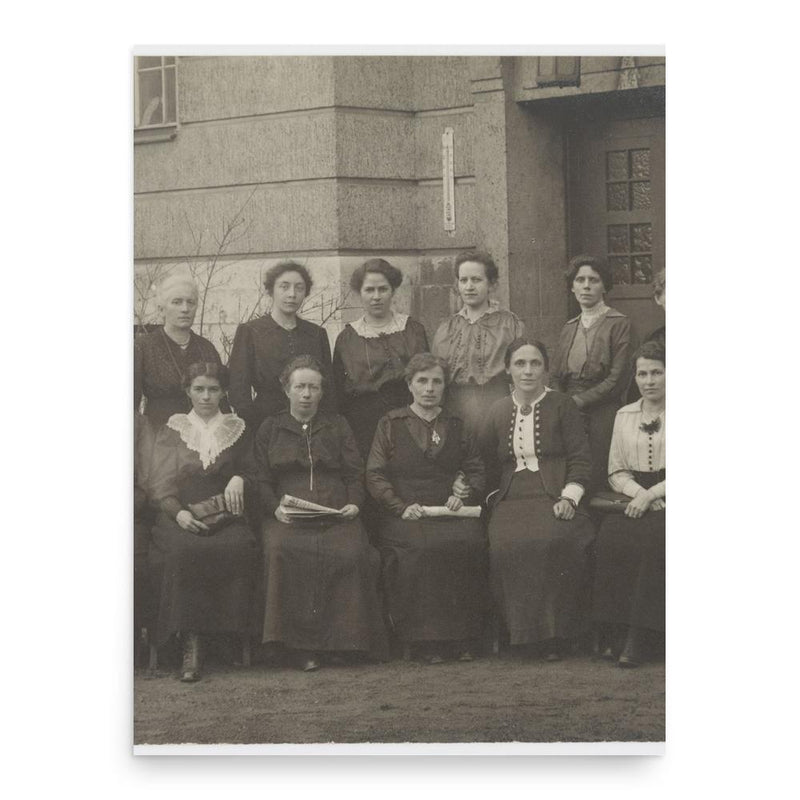 Clara Bohm-Schuch poster print, in size 18x24 inches.