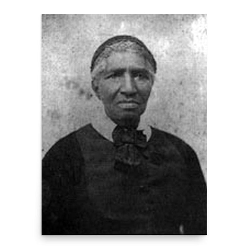 Clara Brown poster print, in size 18x24 inches.