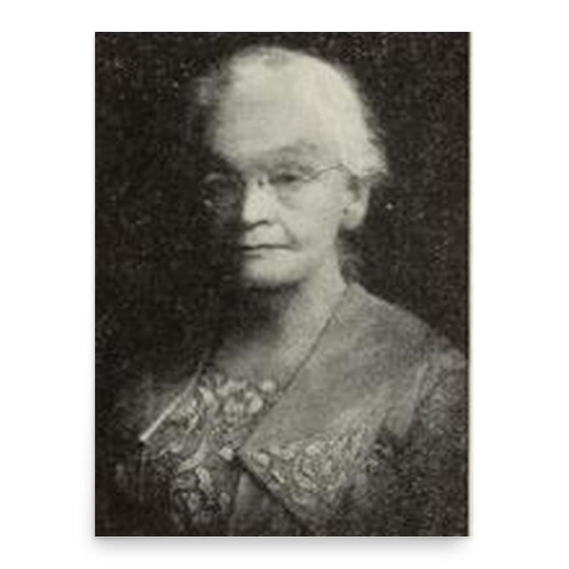 Clara Converse poster print, in size 18x24 inches.