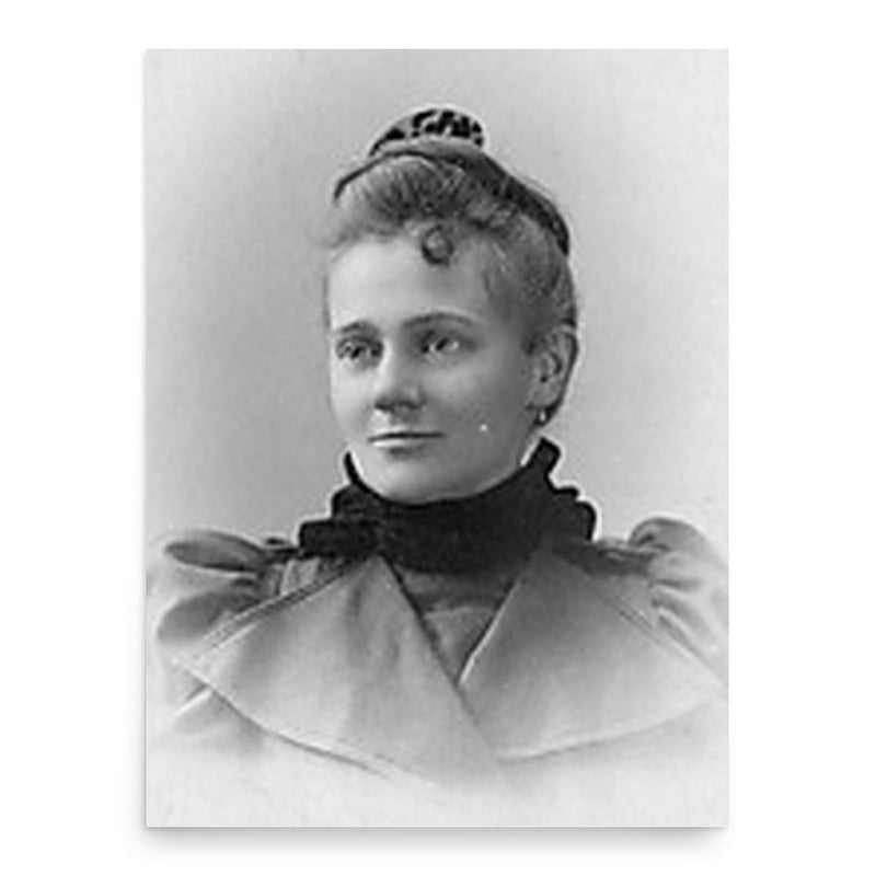 Clara Cressingham poster print, in size 18x24 inches.