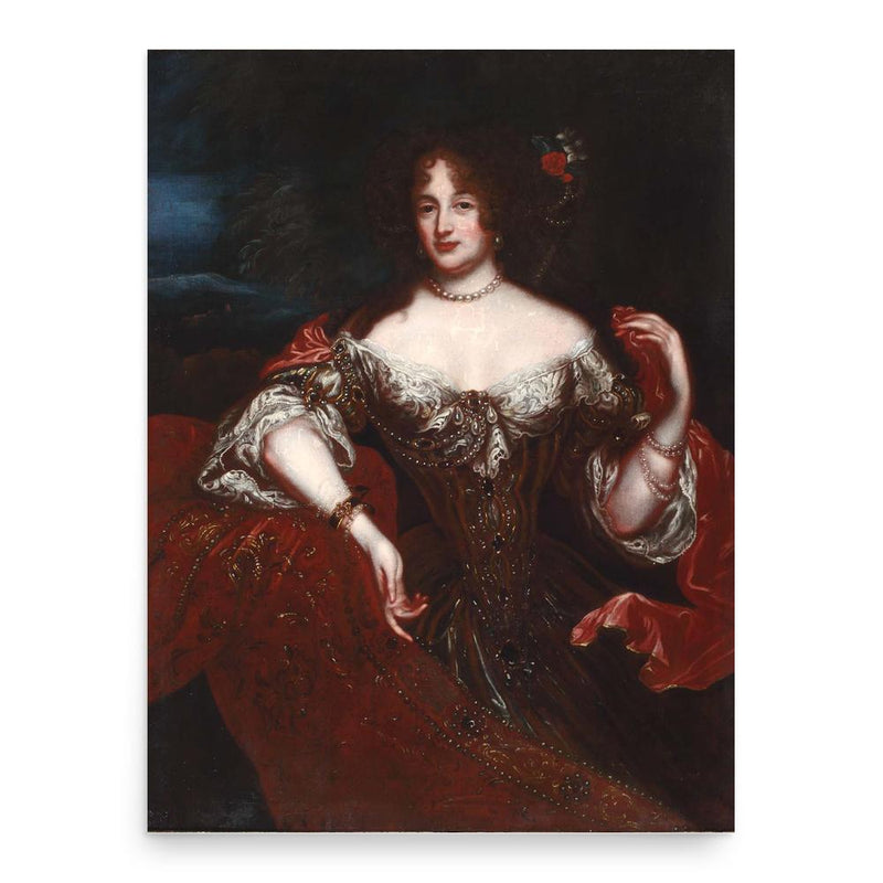 Clara Elisabeth von Platen poster print, in size 18x24 inches.