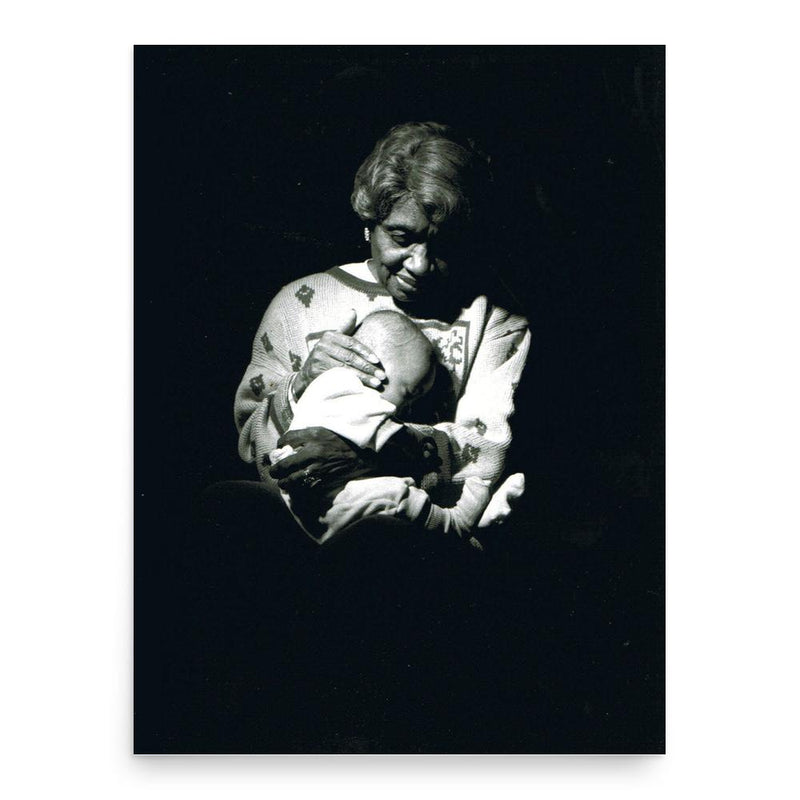 Clara Hale poster print, in size 18x24 inches.