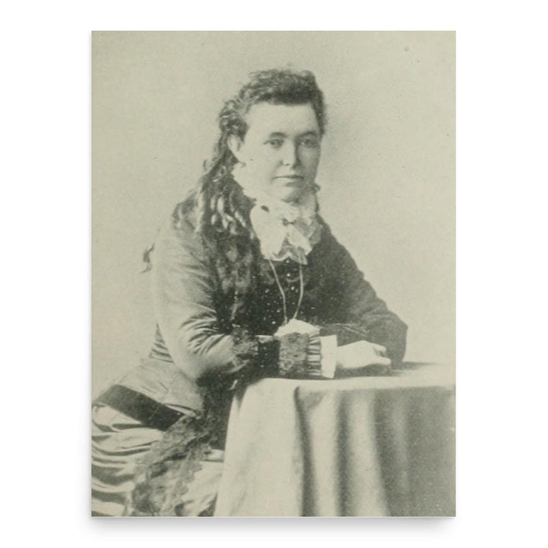 Clara Hapgood Nash poster print, in size 18x24 inches.