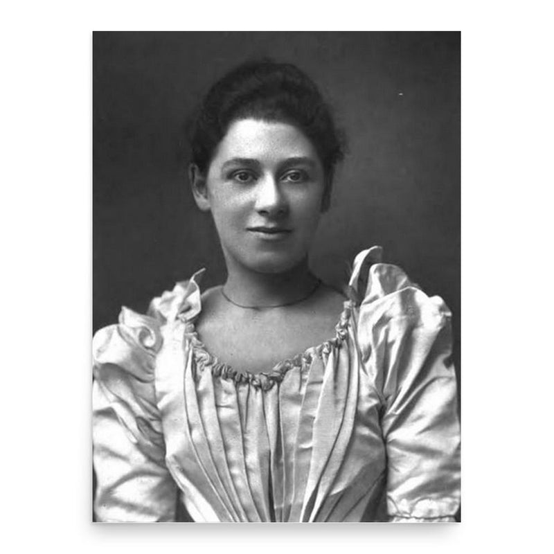 Clara Jecks poster print, in size 18x24 inches.