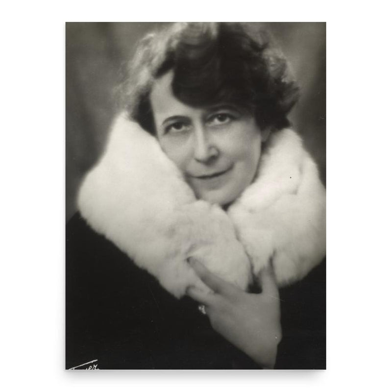 Clara Katharina Pollaczek poster print, in size 18x24 inches.