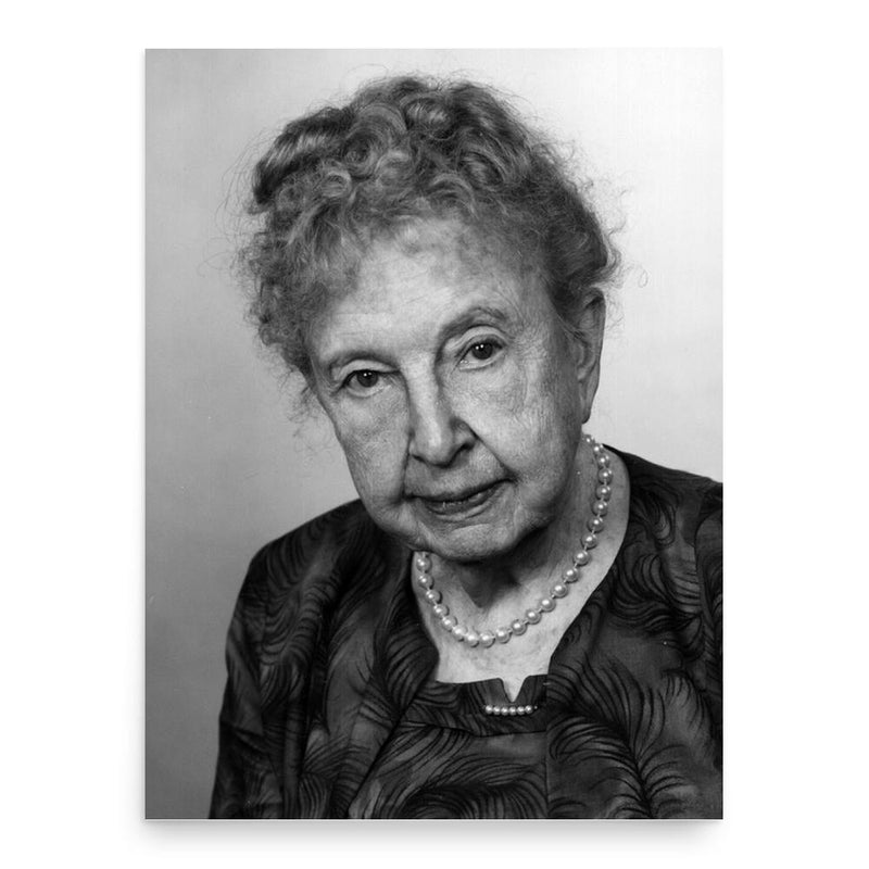 Clara Lynch poster print, in size 18x24 inches.