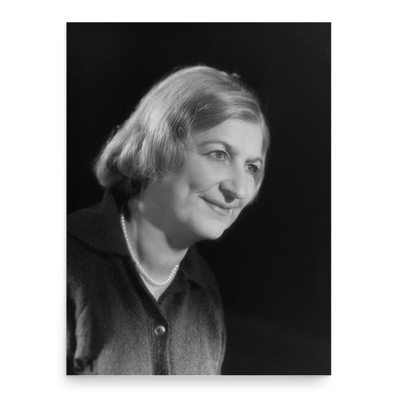 Clara Malraux poster print, in size 18x24 inches.