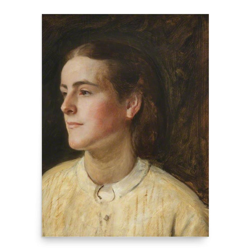 Clara Mordan poster print, in size 18x24 inches.