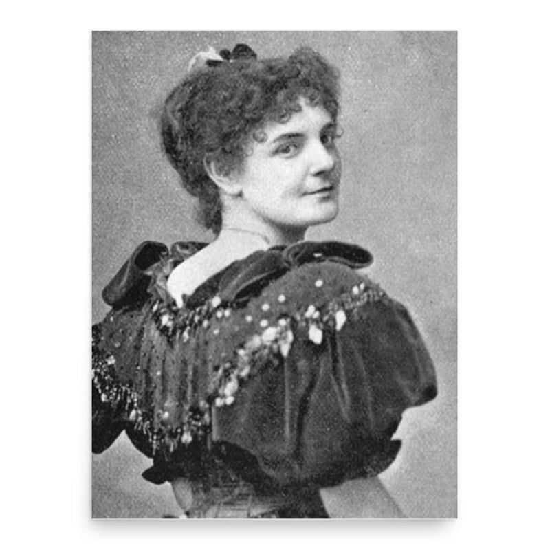 Clara Novello Davies poster print, in size 18x24 inches.