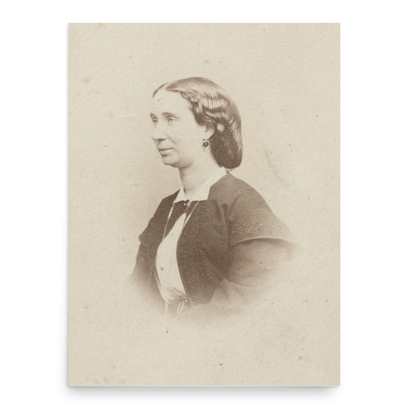 Clara Ursin poster print, in size 18x24 inches.