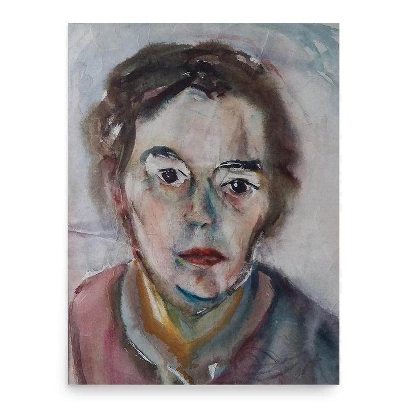 Clara Vogedes poster print, in size 18x24 inches.