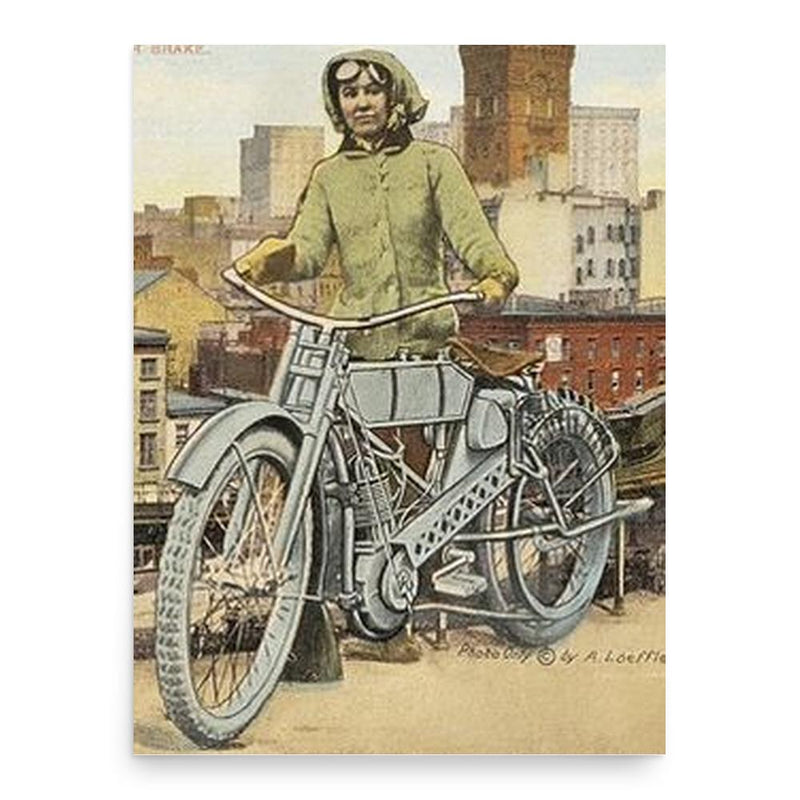 Clara Wagner poster print, in size 18x24 inches.